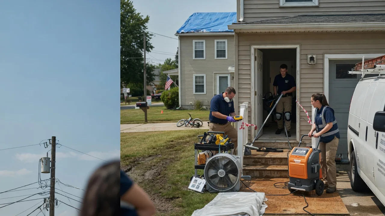 Water Damage Repair in Summit Lake, WI near me